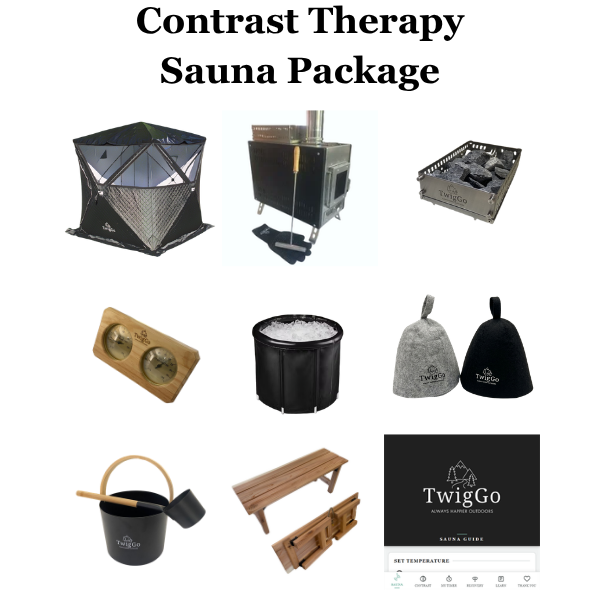 TwigGo Contrast Therapy Sauna Package